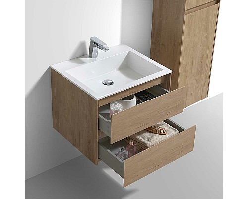 Тумба под раковину Vincea Luka 60 VMC-2L600NO подвесная N.Oak