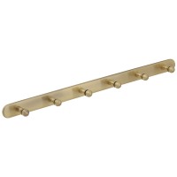 Планка с 6-ю крючками Veragio Gialetta L47.5, бронза