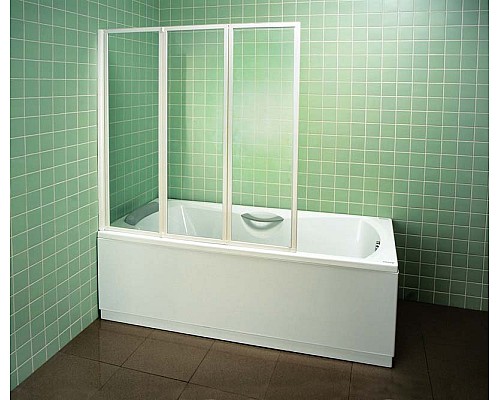 Шторка для ванны Ravak VS3 795V0100ZG 130 белая grape