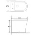Унитаз приставной BelBagno