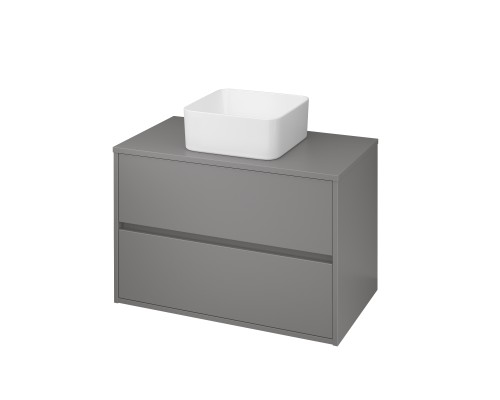 Раковина на столешницу Cersanit CREA 35 SQUARE P-UM-CRE35/1-oc-S