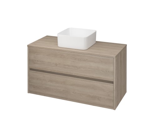 Раковина на столешницу Cersanit CREA 35 SQUARE P-UM-CRE35/1-oc-S