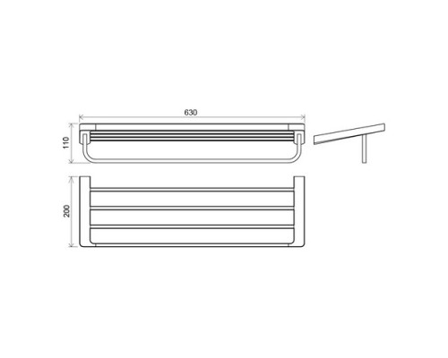 Полотенцедержатель Ravak X07P327