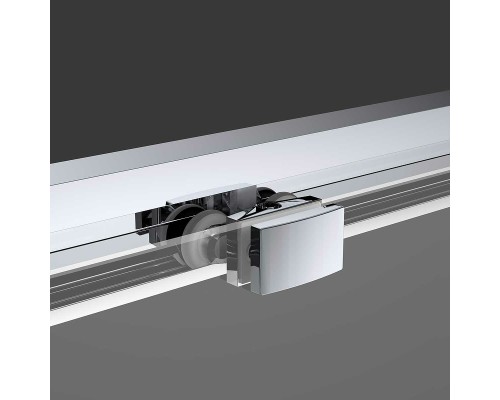 Душевой уголок Vincea Soft 120x100 VSR-3SO1012CL профиль Хром стекло прозрачное