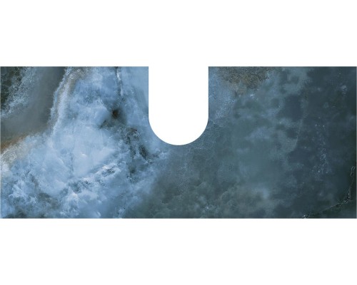 Изделие Kerama Marazzi декоративное CONO Onice розовый (задняя стенка)