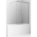 Шторка на ванну Ambassador Bath Screens 90х140 профиль Хром стекло прозрачное