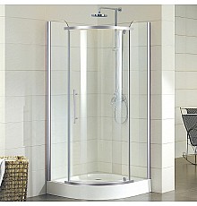 Душевой уголок Azario Edmonton 90х90 AZ-NNC2231 900 профиль Хром стекло прозрачное