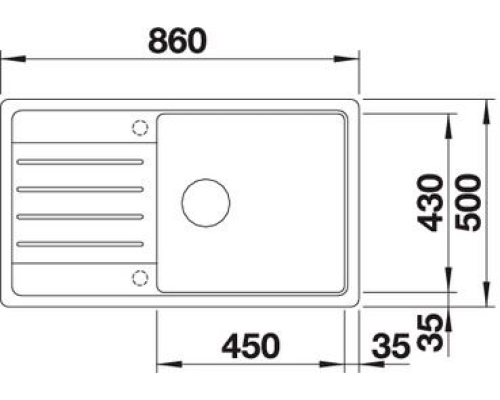 Кухонная мойка Blanco Legra XL 6 S Кофе