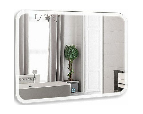 Зеркало Azario Стив 120 ФР-00002225 с подсветкой с сенсорным выключателем с двойным подогревом