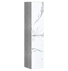 Шкаф пенал Onika Марбл 30.10 403076 подвесной Мрамор Камень бетонный