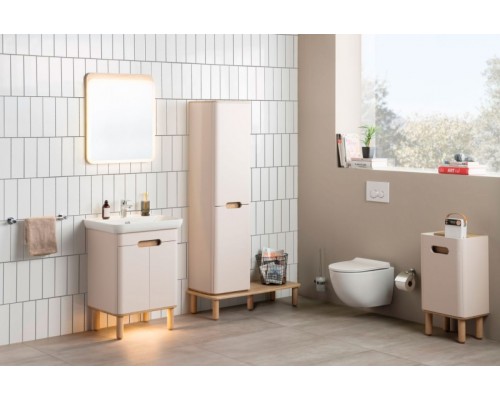 Шкаф пенал Vitra Sento 40 R 60842 подвесной Белый