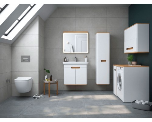 Шкаф пенал Vitra Sento 40 R 60842 подвесной Белый