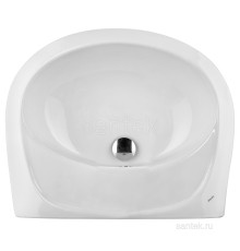 Полукруглая раковина Santek Бриз 50 1WH110448 без отверстия под смеситель
