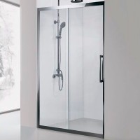 Душевая дверь Aquanet Delta NPE6121 130 профиль Хром стекло прозрачное