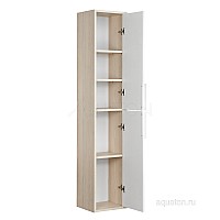 Шкаф - колонна Рико белый, ясень фабрик Aquaton 1A216603RIB90