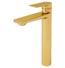 Смеситель для раковины WasserKRAFT Aisch Золото матовое