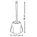 Ершик для унитаза Nofer Белый