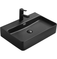 Раковина CeramaLux 60 Черная матовая