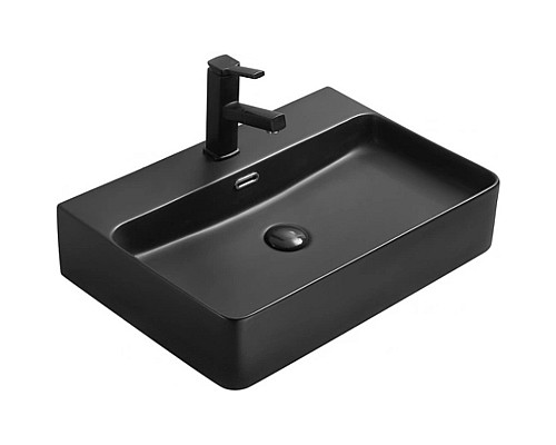 Раковина CeramaLux 60 8145MB Черная матовая