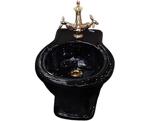 Биде Simas Lante LA19nero*1 подвесное Черное