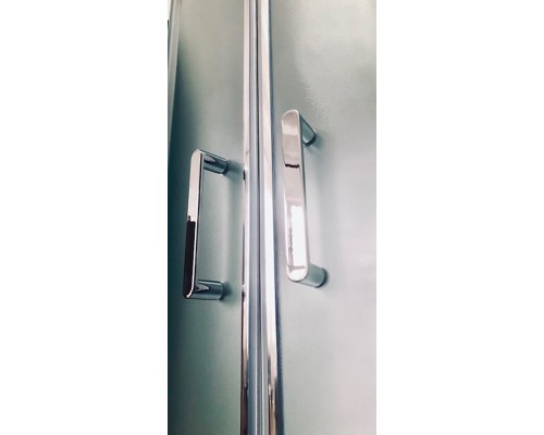 Душевой уголок Royal Bath HP 90х90 RB90HP-C-CH с поддоном профиль Хром стекло матовое