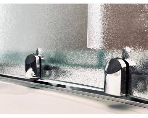 Душевой уголок Royal Bath HP 90х90 RB90HP-C-CH с поддоном профиль Хром стекло матовое