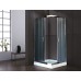 Душевой уголок Royal Bath HP 90х90 RB90HP-C-CH с поддоном профиль Хром стекло матовое