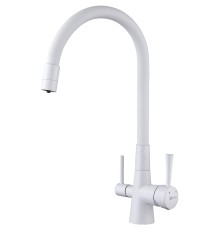 Смеситель для кухни Lemark Comfort Белый