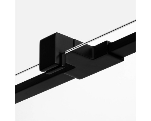 Душевое ограждение NEW TRENDY AVEXA BLACK 120x90x200 (черный)
