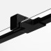 Душевое ограждение NEW TRENDY AVEXA BLACK 120x90x200 (черный)