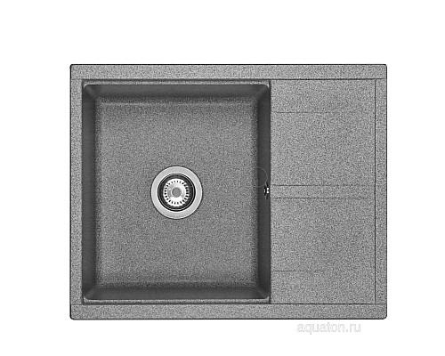 Мойка для кухни Делия 65 серый Aquaton 1A718632DE230