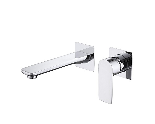 Смеситель ABBER Weiss Insel AF8082 для раковины скрытого монтажа, хром