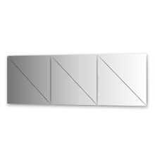 Зеркальная плитка Evoform Refractive 50х50 с фацетом 10 мм