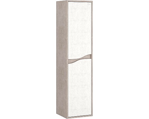 Шкаф пенал Onika Брендон 35.10 У 403565 подвесной Камень светлый Бетон крем