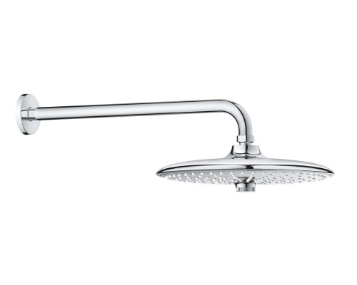Верхний душ Grohe и Душевой кронштейн Grohe 26458000 380 мм