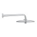 Верхний душ Grohe и Душевой кронштейн Grohe 26458000 380 мм
