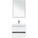 Мебель для ванной Aquanet Беркли 60 белый/дуб рошелье (зеркало белое)