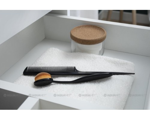 Мебель для ванной Aquanet Беркли 60 белый/дуб рошелье (зеркало белое)