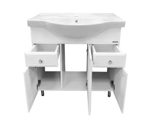 Тумба с раковиной Comforty Сочи 85 00004134639 Белая