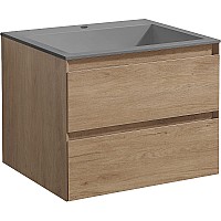 Тумба под раковину Vincea Luka 60 VMC-2L600NO подвесная N.Oak