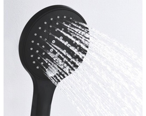 Душевая система WasserKRAFT Elbe A177471 Черная матовая