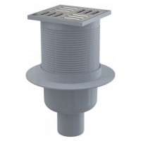 Душевой трап AlcaPlast APV32 выпуск прямой, гидрозатвор комбинированный