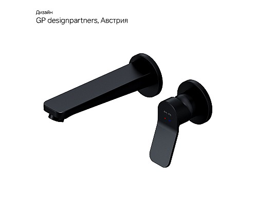 Смеситель для раковины AM.PM X-Joy F85A72622 Черный матовый