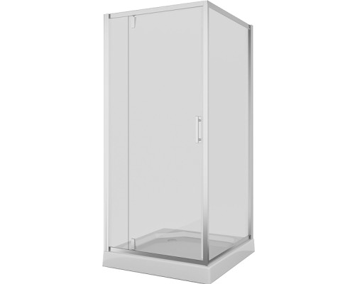 Душевой уголок Niagara Nova 100х100 NG-6602 профиль Хром стекло прозрачное