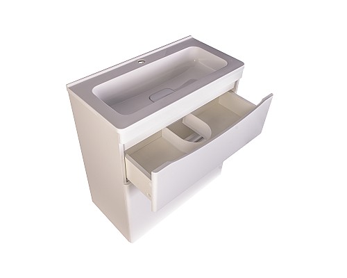 Тумба под раковину Style line Бергамо СС-00002310 напольная белая