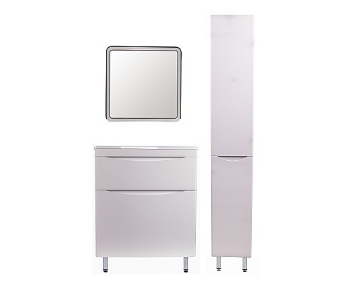 Тумба под раковину Style line Бергамо СС-00002310 напольная белая