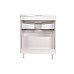 Тумба под раковину Style line Бергамо СС-00002310 напольная белая