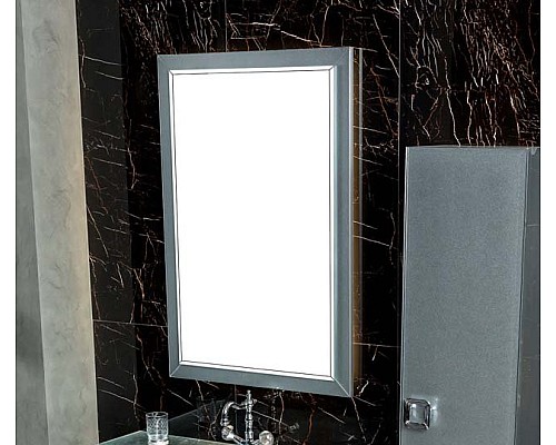 Зеркало Dolce Серебро 105x70см