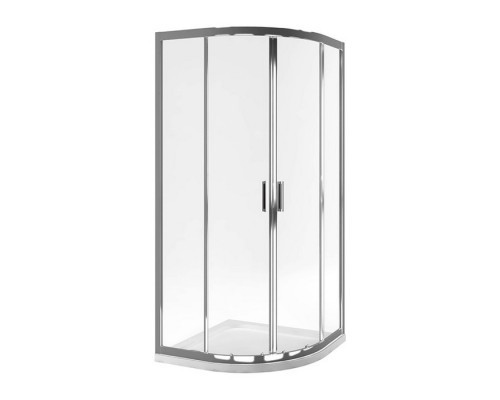 Душевое ограждение Excellent Серия 201 90х90 полукруг хром