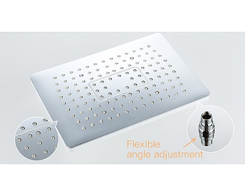 Душевая система Gappo G07 G2407-8 Белая Хром